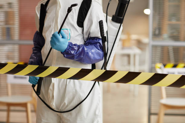 Professional Trauma Scene Cleanup technician working in Arriba, CO